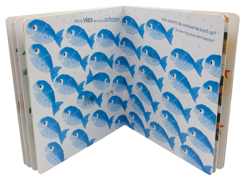Boek - buitenbeentjes - dik en dun - per stuk