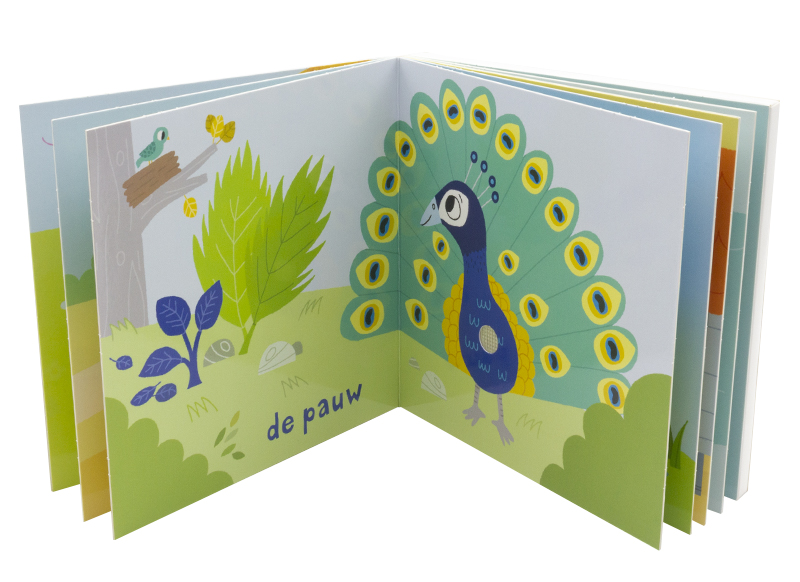 Boek - geluidenboekje - de kinderboerderij - per stuk
