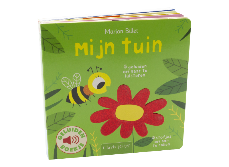 Boek - geluidenboekje - mijn tuin - per stuk