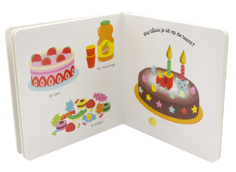 Boek - mijn schuifboekje - jarig zijn - per stuk