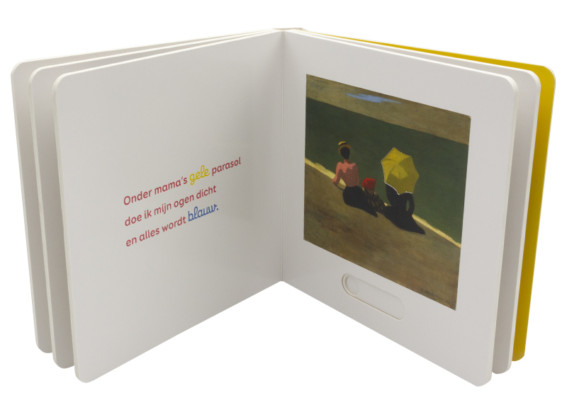 Boek - mijn schuifboekje - kleuren - kunst voor kleintjes - per stuk