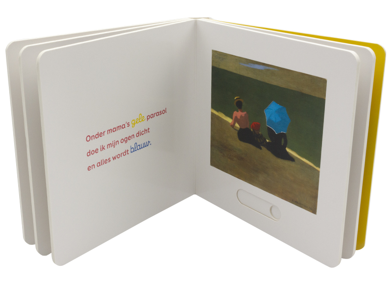 Boek - mijn schuifboekje - kleuren - kunst voor kleintjes - per stuk