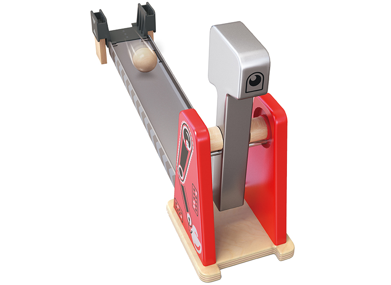 Bouwset - Hape - Dominospel - hout - set van 59 assorti