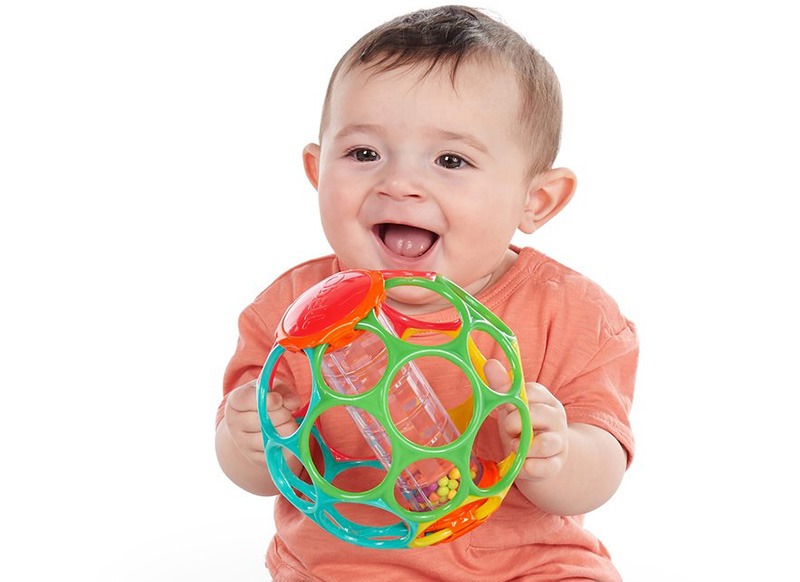 Eerste speelgoed - Oball - rainstick - 15 cm - per stuk