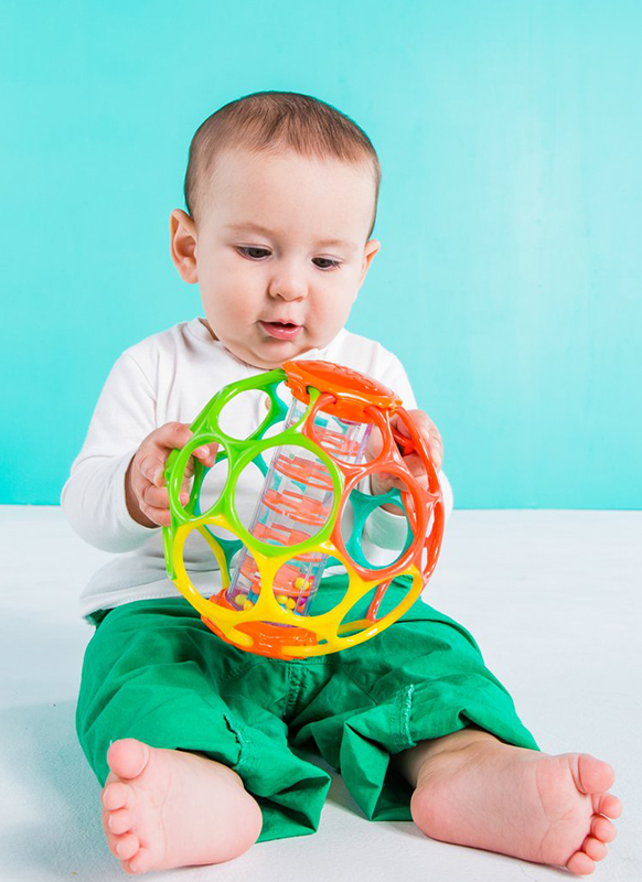 Eerste speelgoed - Oball - rainstick - 15 cm - per stuk