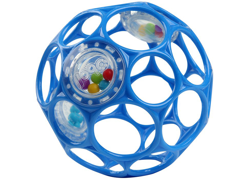 Eerste speelgoed - Oball - rammelaar - 10 cm - per stuk