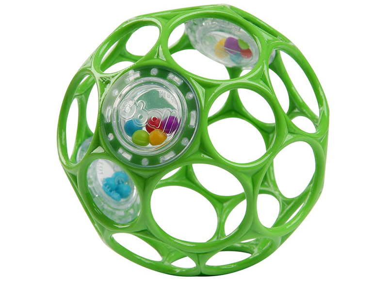 Eerste speelgoed - Oball - rammelaar - 10 cm - per stuk
