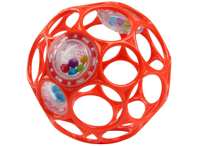 Eerste speelgoed - Oball - rammelaar - 10 cm - per stuk