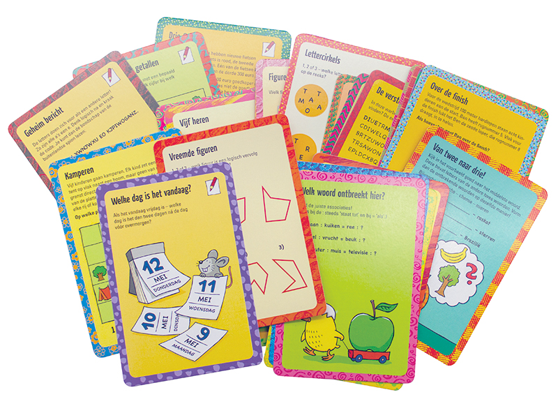 Kaarten - logica - raadsels - set van 50