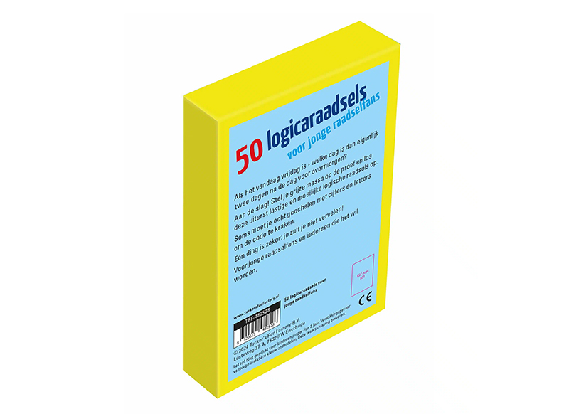 Kaarten - logica - raadsels - set van 50