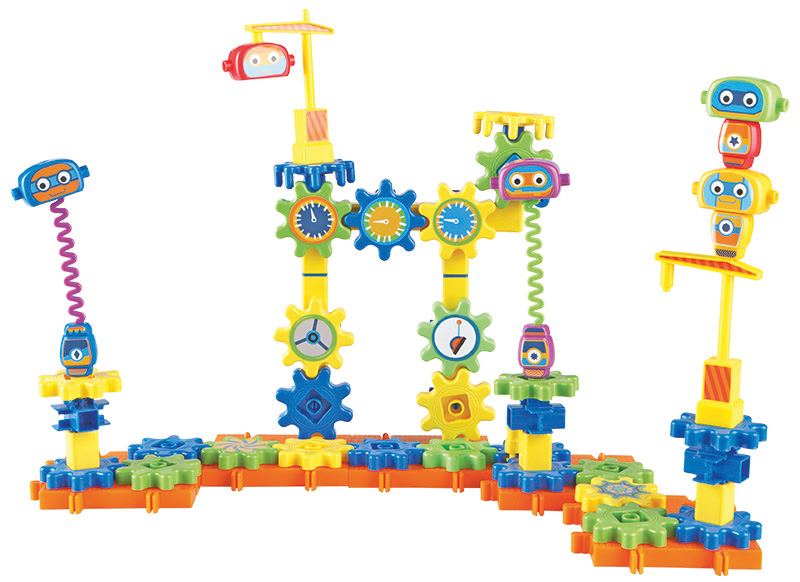 Bouwset - Learning Resources Gears Gears Gears! Robot Factory Building Set - tandwielen - robots - per set