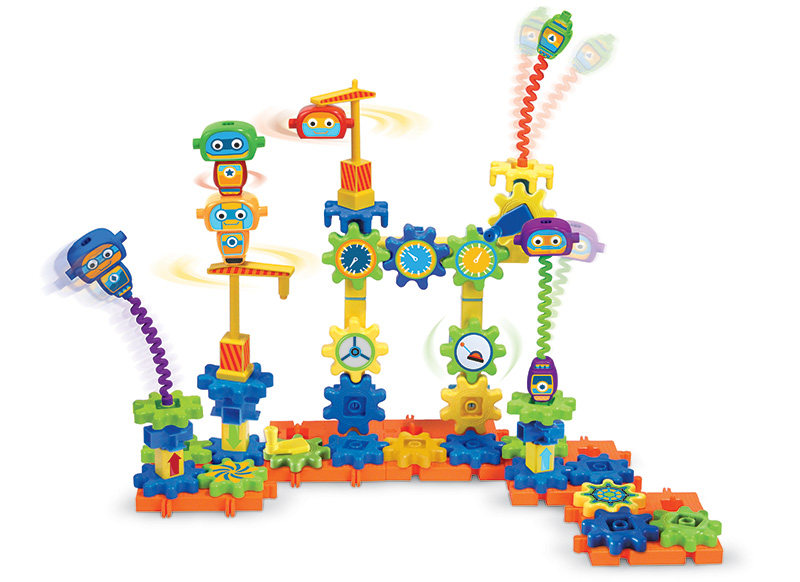 Bouwset - Learning Resources Gears Gears Gears! Robot Factory Building Set - tandwielen - robots - per set