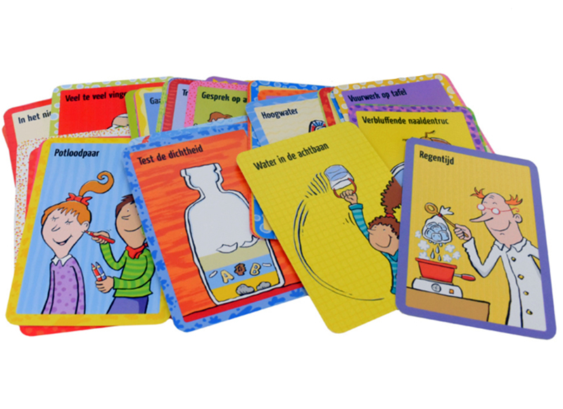 Kaarten - verbluffende proefjes - set van 50
