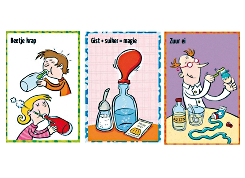 Kaarten - verbluffende proefjes - set van 50
