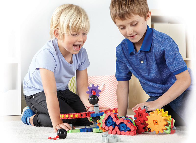 Bouwset - Learning Resources Gears! Gears! Gears! Machines In Motion - tandwielen - techniek - per set