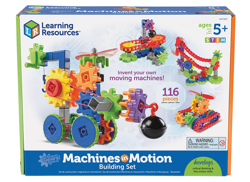 Bouwset - Learning Resources Gears! Gears! Gears! Machines In Motion - tandwielen - techniek - per set