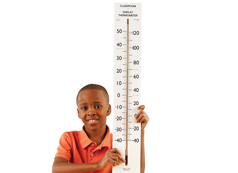 Thermometer - Learning Resources Giant Classroom Thermometer - groot - per stuk