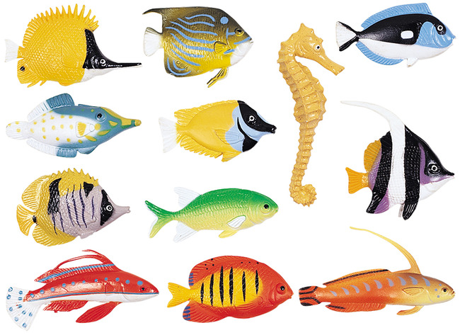 Sorteren - vissen - Learning Resources - Fun Fish Counters - set van 60 assorti