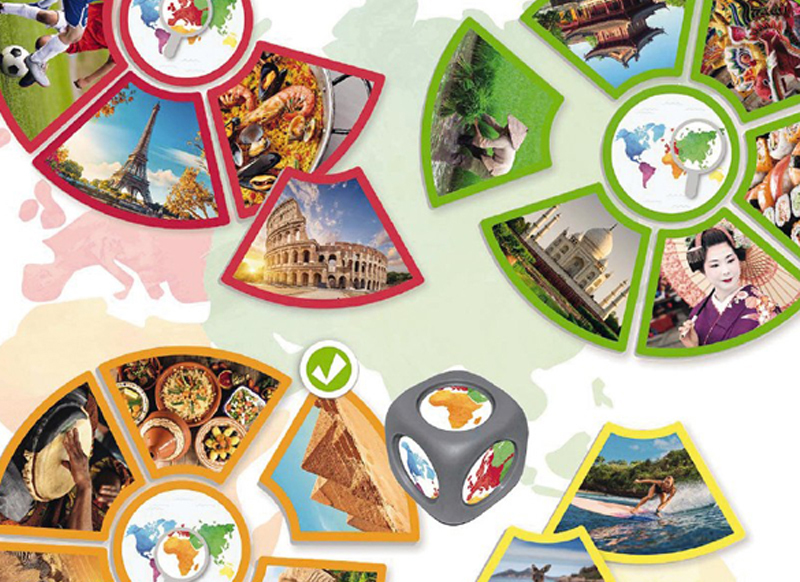 Spel - Akros Discover The Continents Of The World! - ontdek de continenten! - wereldorientatie - per spel