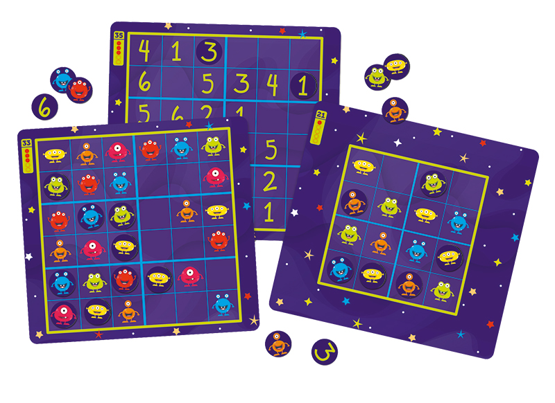 Denkspel - Learning Resources - Space Sudoku - magnetisch - per spel