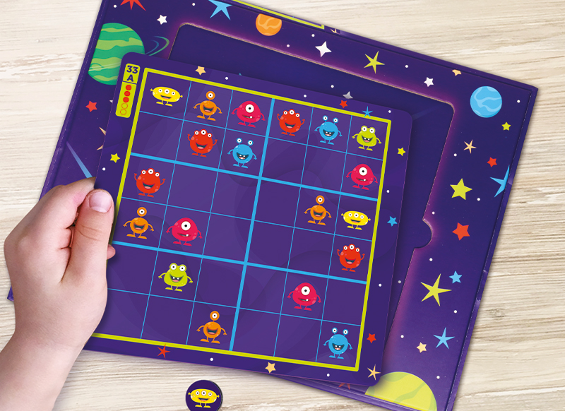 Spel - denkspel - Learning Resources Magnetic Space Sudoku - magnetisch - per spel