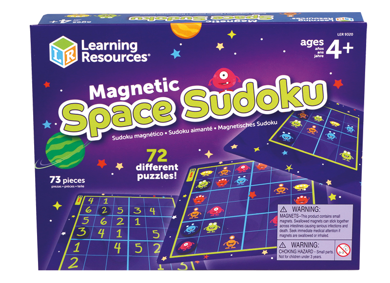 Denkspel - Learning Resources - Space Sudoku - magnetisch - per spel