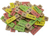 Rekenspel - domino - maaltafels - vermenigvuldigen - hout - per stuk