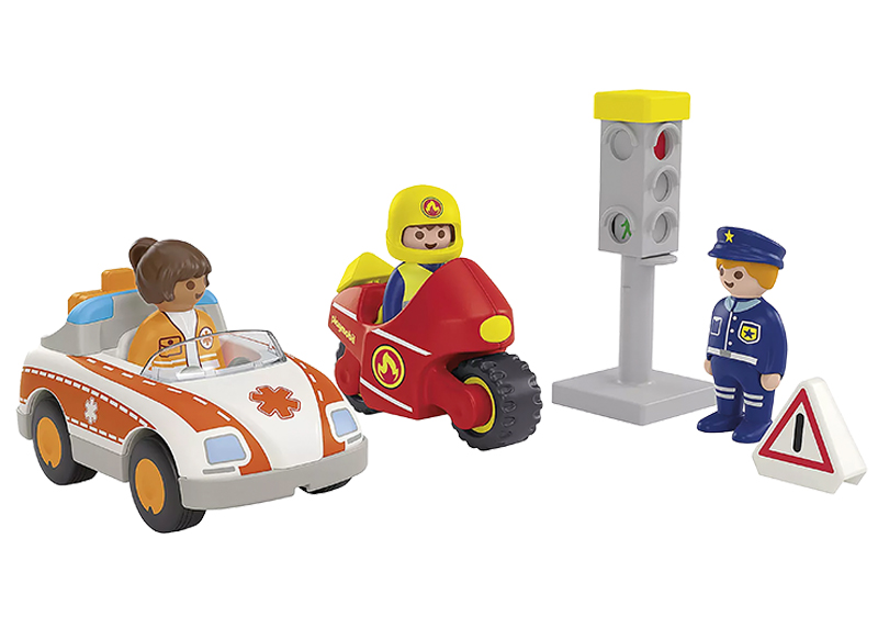 Speelsets - PLAYMOBIL Junior 71692 Alledaagse helden - beroepen - set van 8