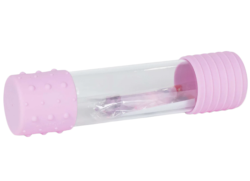 Sensorische tube - Jellystone Calm Down Bottle - pink -per stuk