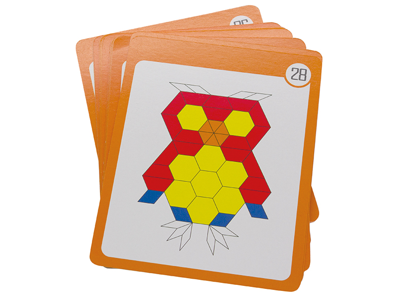 Blokken - kleur en vorm - geometrisch - magnetisch - per spel