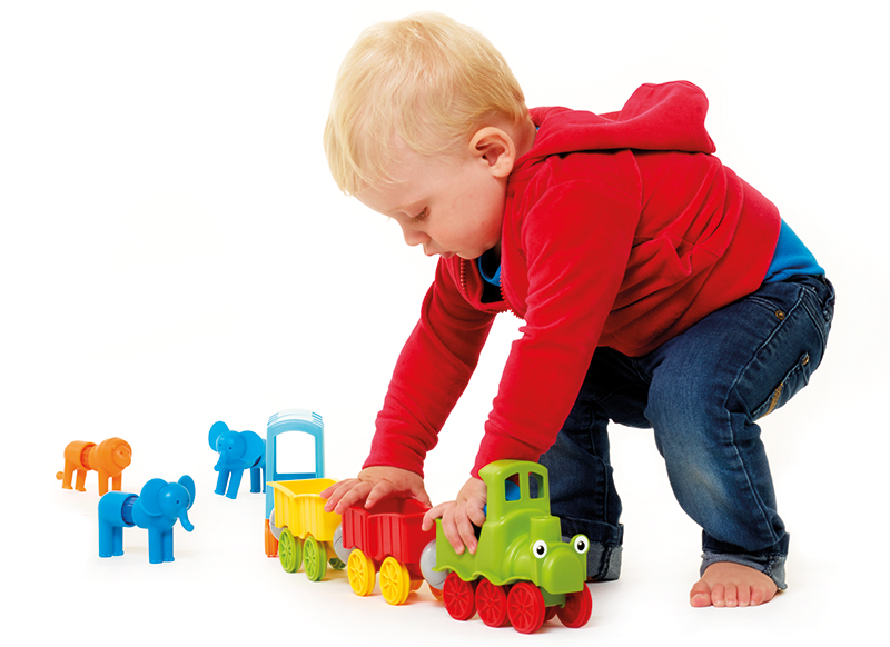 Bouwset - SmartMax My First Animal Train - mijn eerste trein - set van 25