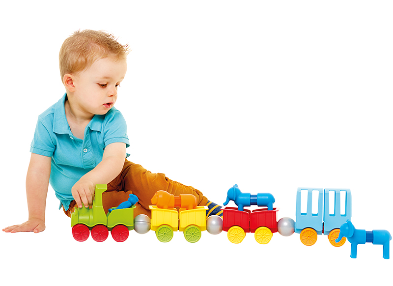 Bouwset - SmartMax My First Animal Train - mijn eerste trein - set van 25