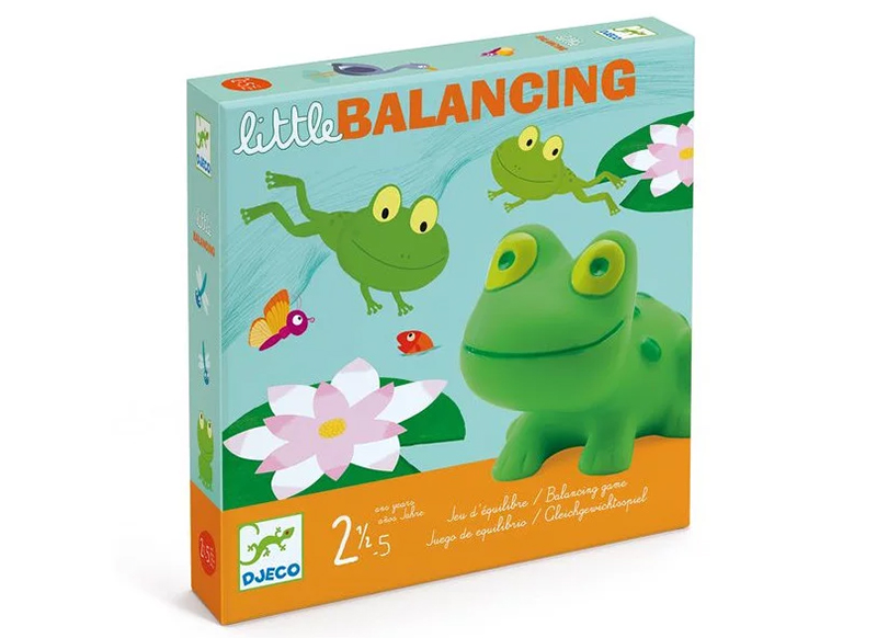Spellen - mijn eerste spellen - Djeco -  little balancing - kikkers - per spel