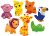 Eerste speelgoed - Djeco - soft junglediertjes - set van 7