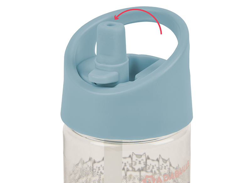 Eetgerei - beker - Badabulle - beker met rietje - per stuk