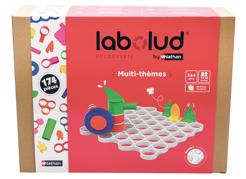 Bouwset - vormen - Labolud - ontdekking - set van 174 assorti