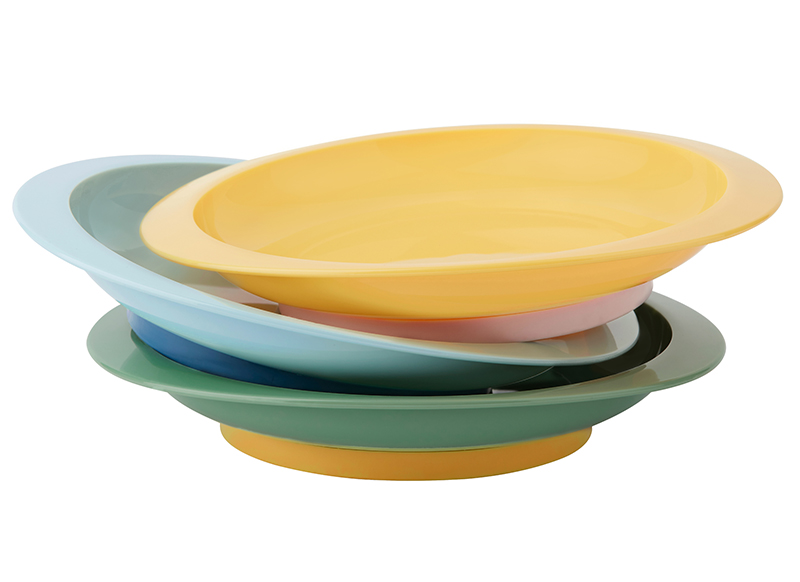 Bord - Badabulle - antislip - set van 3
