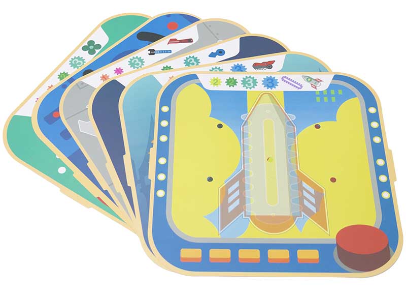 Bouwset - Hape Groovy-Go-Round Gears - tandwielen - experimenteren - per set