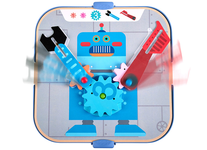 Bouwset - Hape Groovy-Go-Round Gears - tandwielen - experimenteren - per set