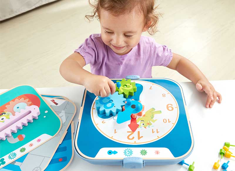 Bouwset - Hape Groovy-Go-Round Gears - tandwielen - experimenteren - per set
