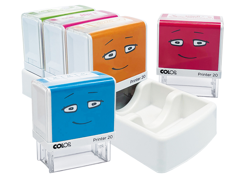 Stempels - beloningsstempels - set 4 - set van 5 assorti