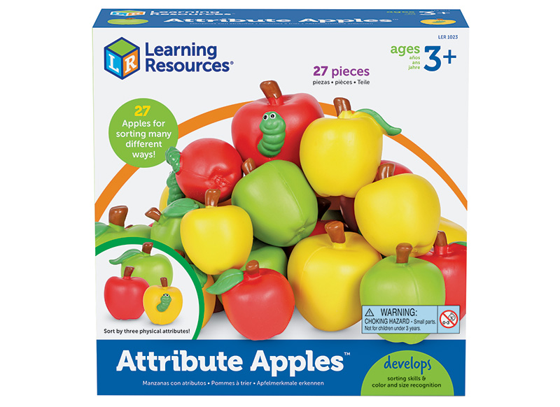 Spel - sorteerspel - Learning Resources Attribute Apples - sorteren - appels - per spel