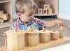 Open ended play - Montessori - TTS - todler sorting pots