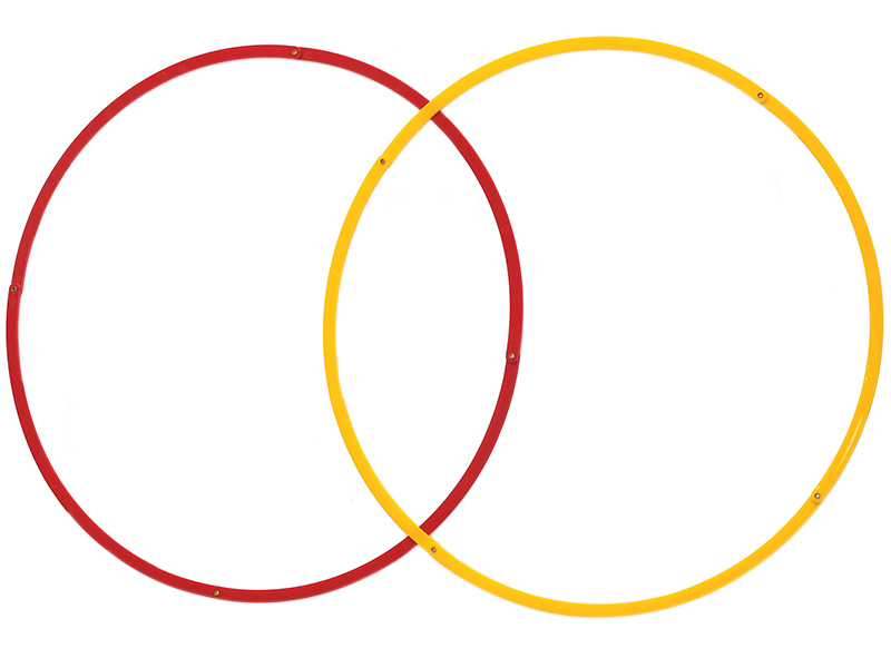 Sorteren - EDX Education - cirkels - 25 cm diameter - inklapbaar - set van 3 assorti