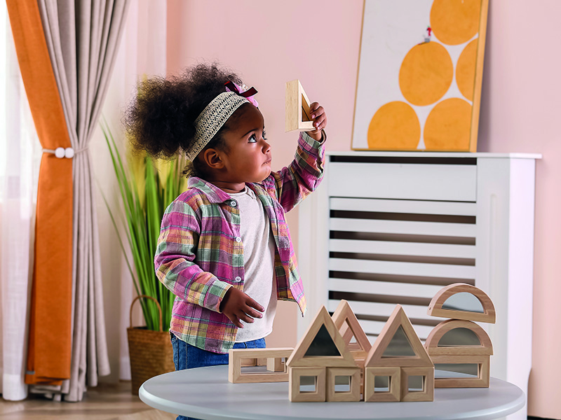 Lichtbord - Commotion Education - sensorische geoblokken - 16 stuks