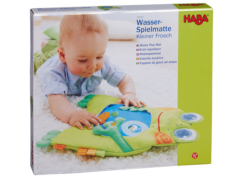 Speelmat - Haba - waterspeelmat kikker