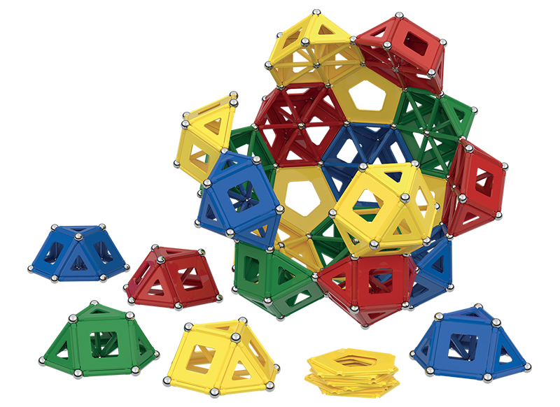 Bouwset - Geomag Education Geometry Lab Recycled - magnetisch - set van 284