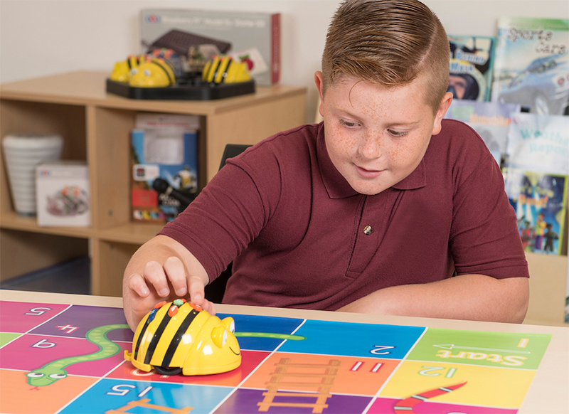 Robot - Bee-bot - geel - leren programmeren - per stuk