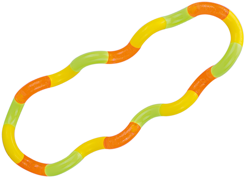 Fidget - Tangle Jr. Classic Neon & Sparkle - per stuk