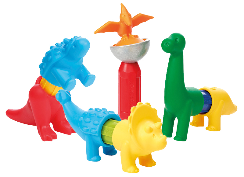 Bouwset - SmartMax My First Dinosaurs - dinosaurussen - set van 9